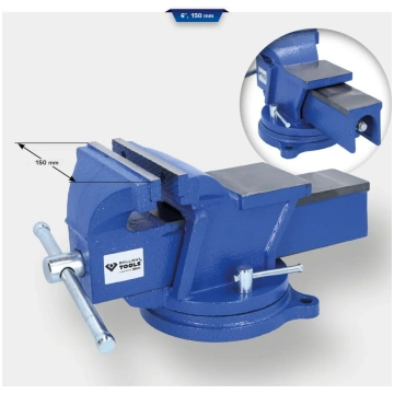 Brilliant Tools Paralēlās skrūvspīles 6", 150 mm