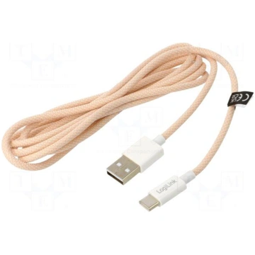 Cable | USB 2.0 | USB A plug,USB C plug | 1.5m | p