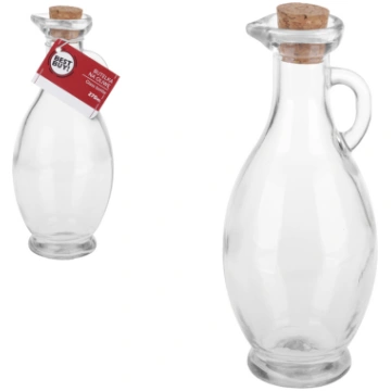 Pudele, 0.27 l, caurspīdīga krās