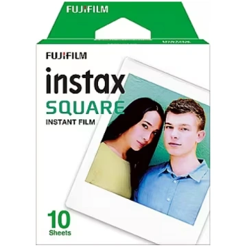 Fujifilm Instax Square Instant Film, Quantity 10 (