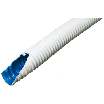 Vamzdis drenažo d16/20mm pilkas, lygus vidus po 25