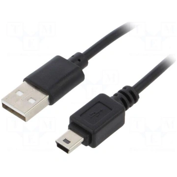 Cable | USB 2.0 | USB A plug,USB B mini plug | nic