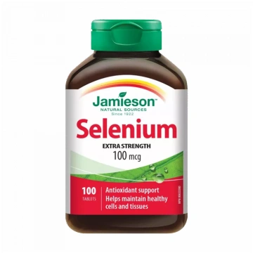 JAMIESON Selenium 100 mcg tabletes, 100 gab