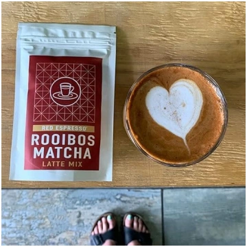Rooibos Matcha 100 g – Rooibos Superfood Latte mai