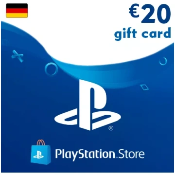 PSN Karte 20 EUR (Vācija) - PlayStation Dāvanu Kar