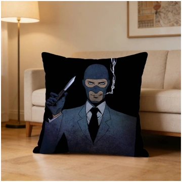 Tf2 Red Engineer Spy Pyro Pillow Case For Sofa Liv