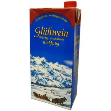 Karstvīna dzēriens Gluhwein, tetra pakā 8.5% 1l