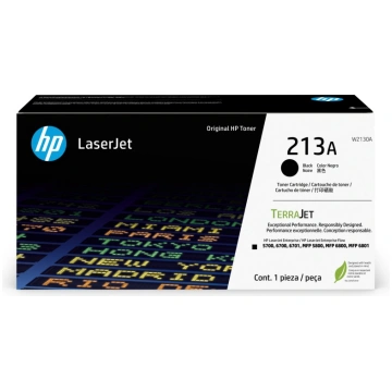 HP 213A (W2130A) Toner Cartridge, Black (W2130A) H