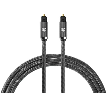 Vads Nedis TosLink Optical, Optical, 5 m, melna kr