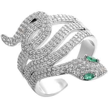 Anello Snake Emerald JOIĒS FIRENZE