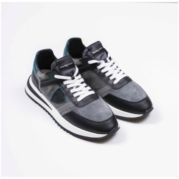 PHILIPPE MODEL SNEAKER TROPEZ NERO GRIGIO OTTANIO