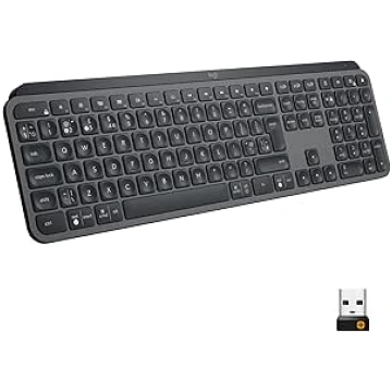 Logitech MX Keys bezvadu tastatūra, Bluetooth un U