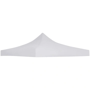 Dārza nojumes jumts, 3x3 m, balts