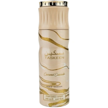 Paris Corner Taskeen Caramel Cascade Deodorant Spr