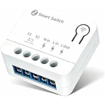 Haozee Mini Smart Zigbee Switch, Zigbee 3.0 Smart 