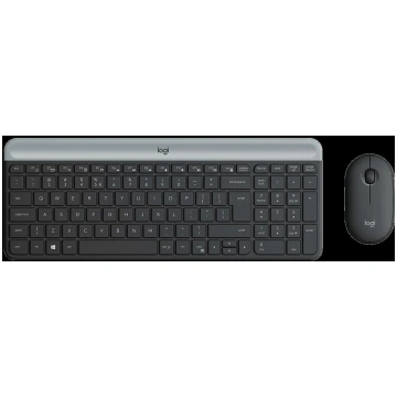 LOGITECH Slim Wireless Keyboard and Mouse Combo MK