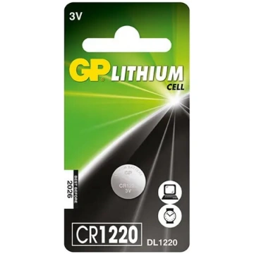 Poga/monētas vienreizlietojama baterija GP Batteri