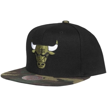 Mitchell & Ness Snapback cepure Camo Chicago Bulls