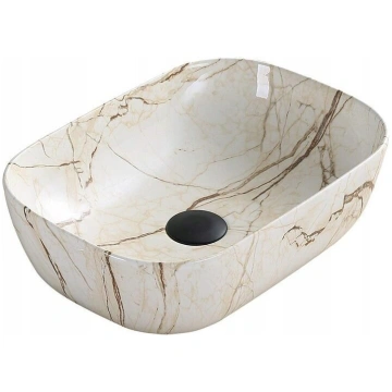 Izlietne Mexen Rita, White Marble 2