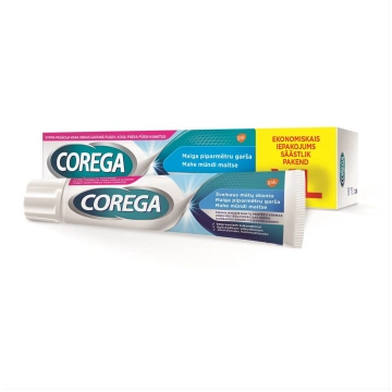 COREGA EXTRA STRONG MILD MINT, protēžu fiksējošs k
