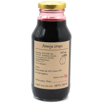Aroniju sīrups 330ml