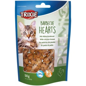 Kārumi kaķiem Trixie Premio Barbecue Hearts Chicke