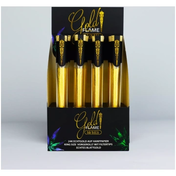 24K zelta gredzens ar filtru Zelta liesma