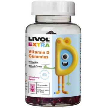 Uztura bagātinātājs Livol Extra D Vitamīns, N75