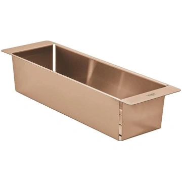 GROHE 40853DL0 siets (Materiāls: Nerūsējošais tēra