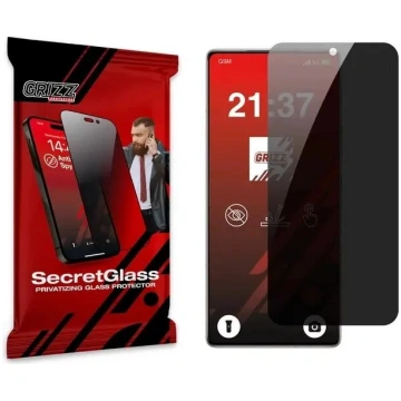 Matēta privātuma stikla aizsargs GrizzGlass Secret