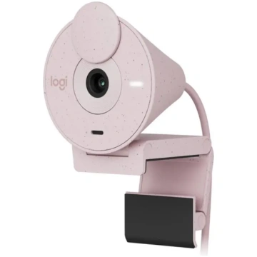 Tīmekļa kamera Logitech Brio 300, rozā