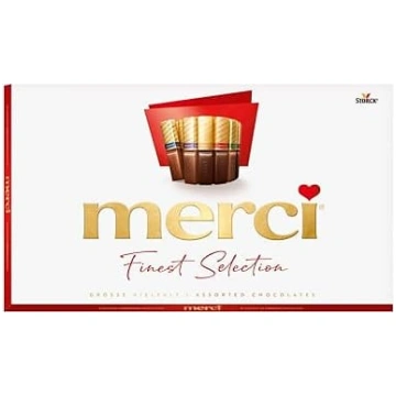 merci Finest Selection dažādu šokolādes konfektes,