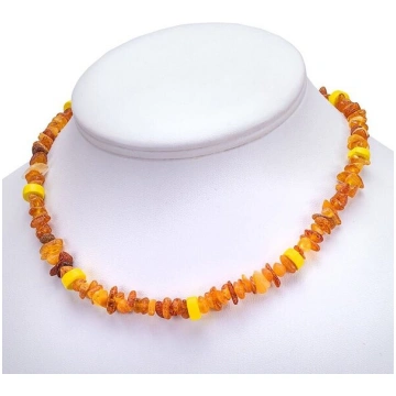 Neapstrādāta dzintara krelles bērniem AMBER WAY