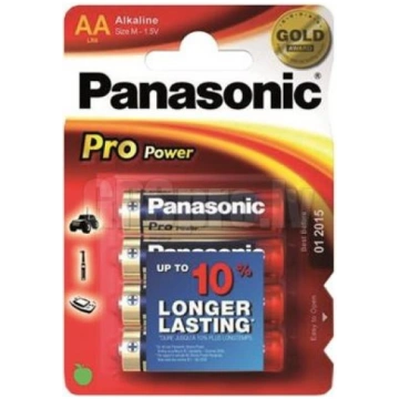 PANASONIC Baterijas PROPOWER MIGNON AA LR6 1.5V-4G