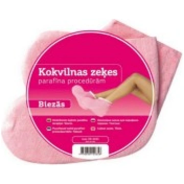 Kokvilnas zeķītes parafīna terapijas procedūrām, 1