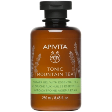APIVITA TONIC MOUNTAIN TEA dušas gēls ar ēteriskaj