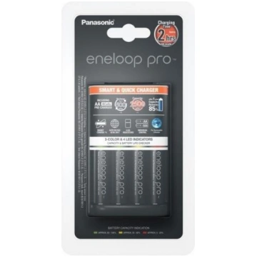 Panasonic Loader BQ-CC55 + 4 x R6/AA Eneloop Pro 2