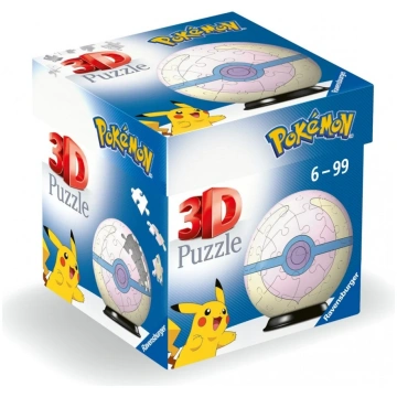 Puzles 3D Kula Pokemon dziedināšanas bumba Ravensb