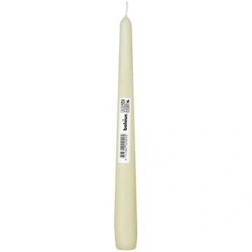 Galda svece 245/24mm 7.5h Ivory 229643 ( 871784702