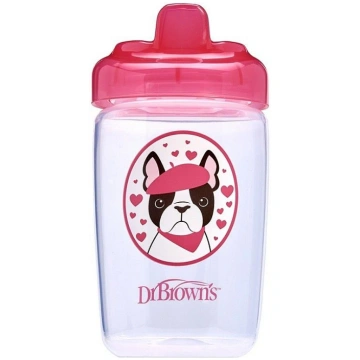 DR.BROWNS Krūzīte ar cietu snīpīti, 350ml, no 12 m