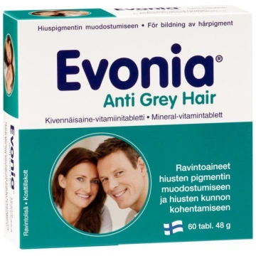 Uztura bagātinātājs matiem Evonia Anti Grey Hair 6