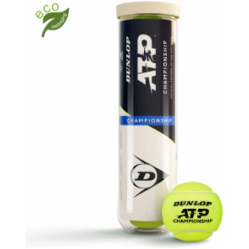 Tenisa bumbiņas Ieeja 4-caurule DUNLOP ATP CHAMPIO