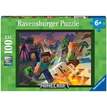 Ravensburger puzle Monster Minecraft, 100 gb, 6+