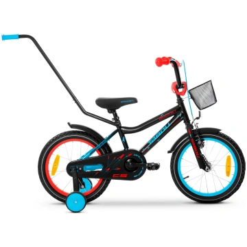 Velosipēds Tabou Rocket CS Alu 14 melns-zils