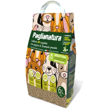 PagliaNatura Lettiera per Conigli e Roditori - Bio