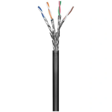 S/FTP CAT6 Outdoor 100m, Black MicroConnect KAB024