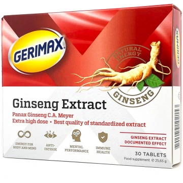GERIMAX GINSENG tabletes N30