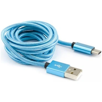 Sbox USB->Type C M/M 1.5m CTYPE-1.5BL Blue