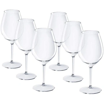 Baltvīns Plastmasas glāze Prosecco Šampanietis Ape