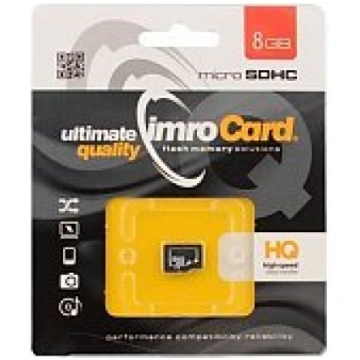 Imro Micro SDHC 8 GB Class 10 PAMIMRSDG0014 atmiņa